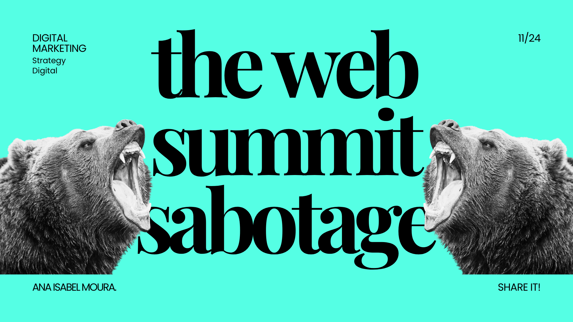 The Web Summit Sabotage